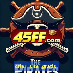 criar site gratis de jogos
